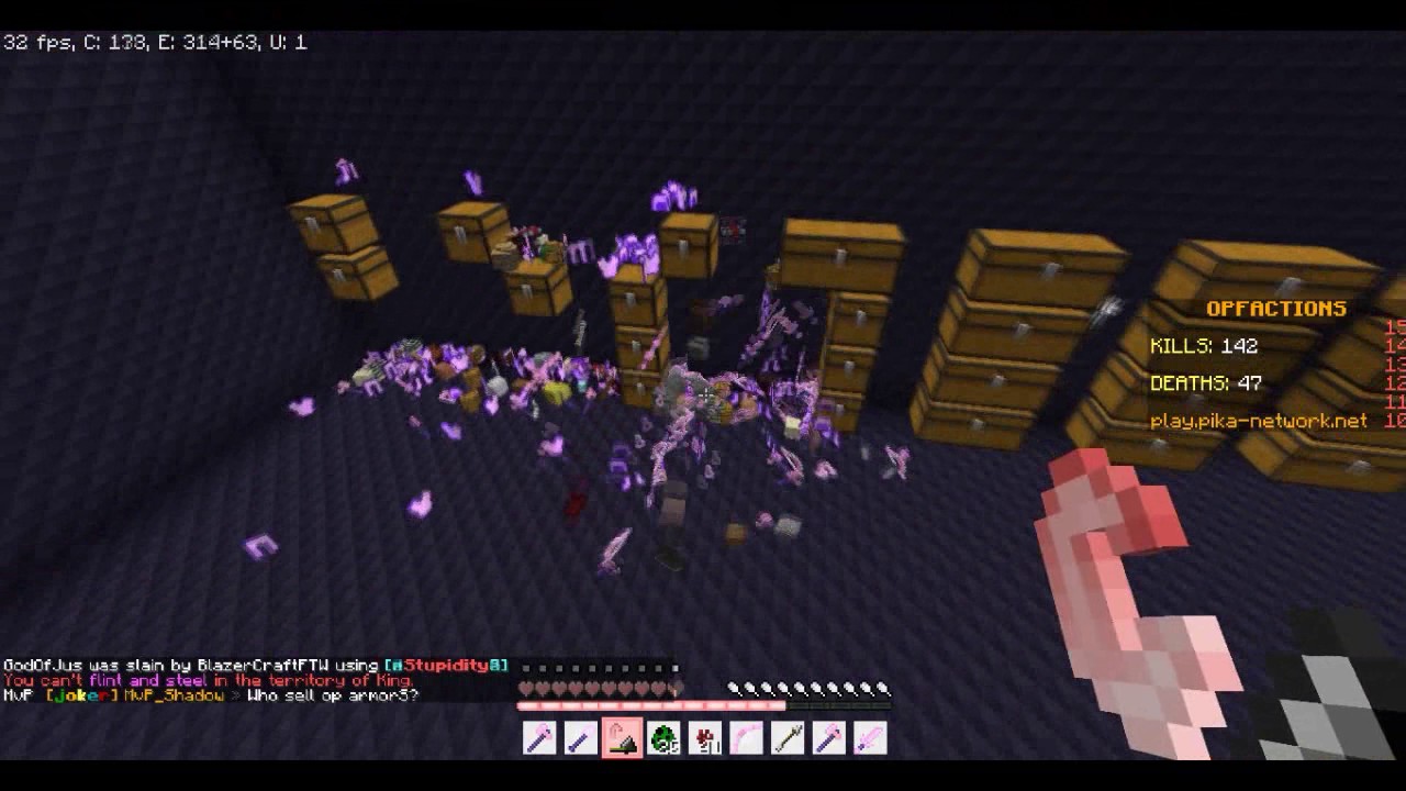 Pika Network OP FACTIONS #5 Raiding KING FACTIONS 1st Raid (Minecraft  Raiding) + Giveaway - YouTube